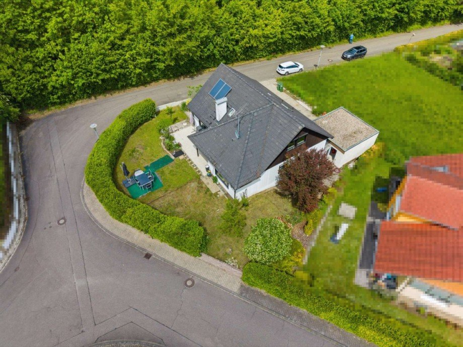 Ansicht von oben (2) Einfamilienhaus Gondelsheim