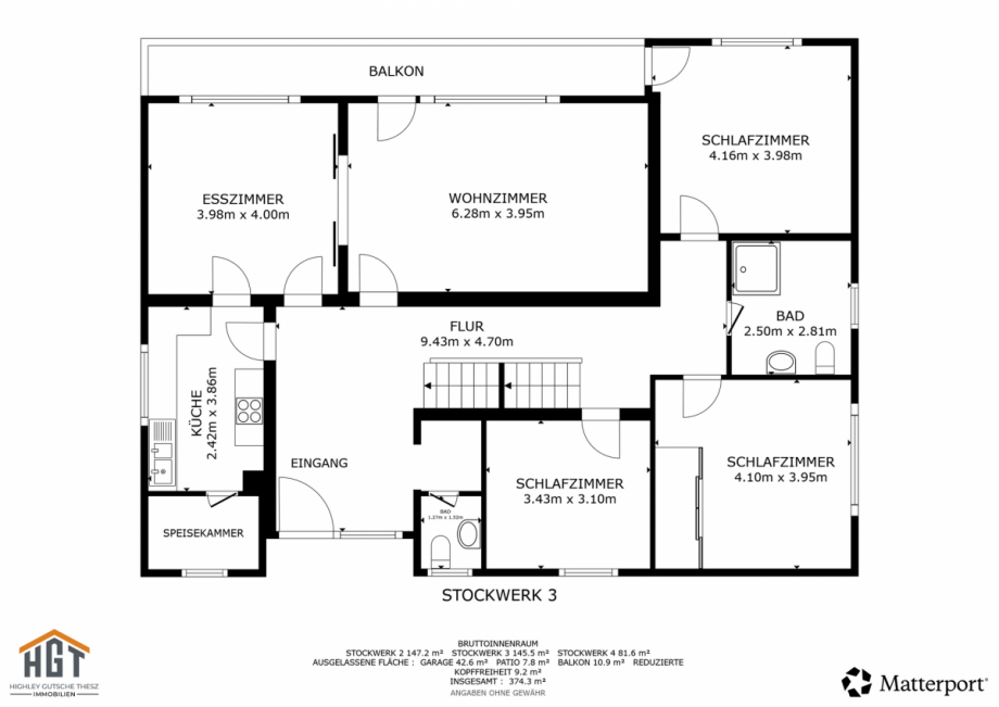 Grundriss EG Zweifamilienhaus Kraichtal