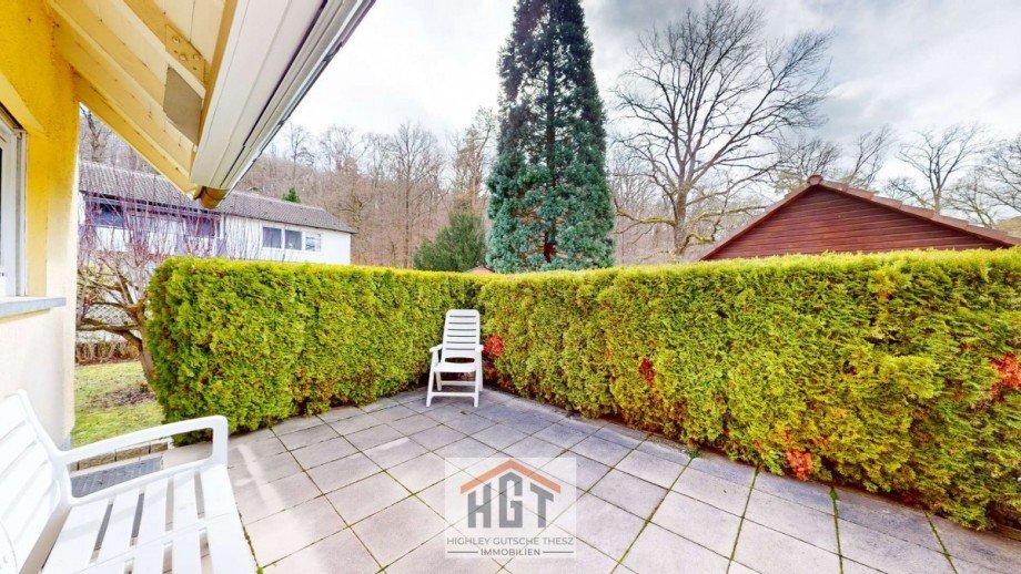 Terrassenansicht Einfamilienhaus �lbronn-D�rrn