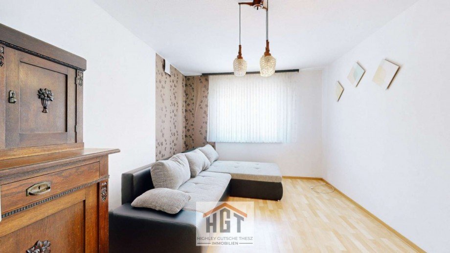 Wohnzimmer (2) Doppelhaush�lfte Dettenheim