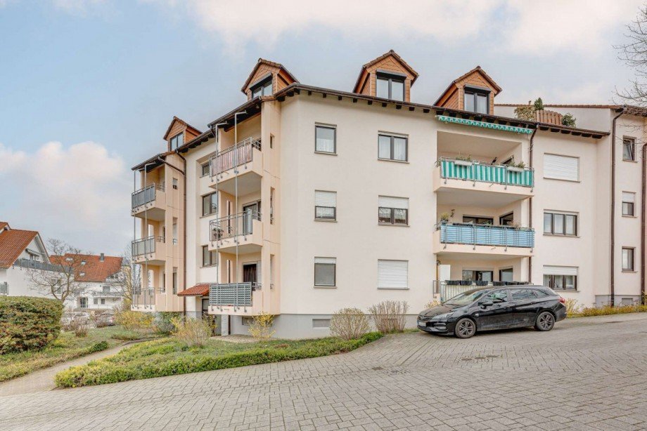 Au�enansicht Wohnung Bruchsal