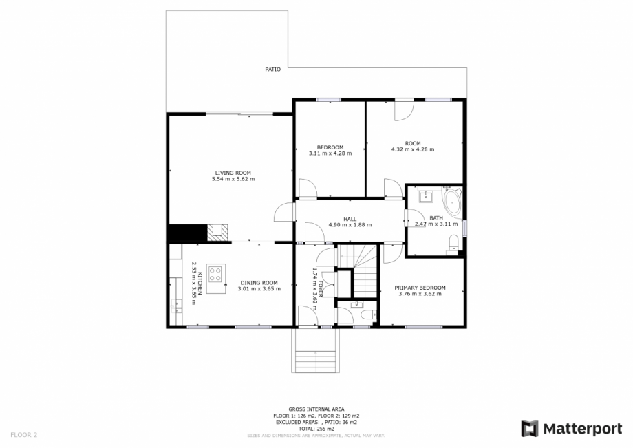 Grundriss EG Bungalow Keltern