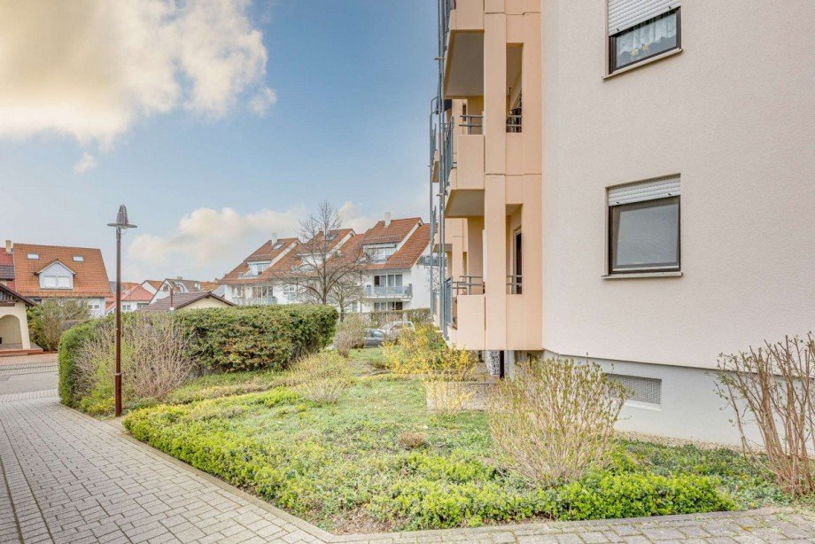 Au�enansicht Wohnung Bruchsal