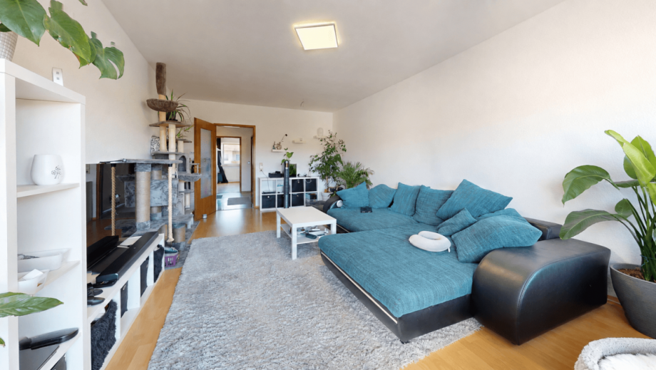 Wohn-Esszimmer Etagenwohnung Bruchsal