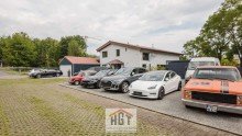 Geb�udeansicht Exklusives Einfamilienhaus mit vielseitig nutzbarer Gewerbehalle in Bretten-G�lshausen!