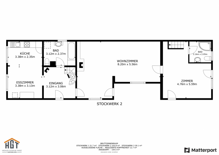 Stockwergk 2 Einfamilienhaus Wagh�usel