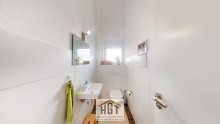 G�ste WC Traumhafte Penthousewohnung mit gro�er Dachterrasse in Neuthard!