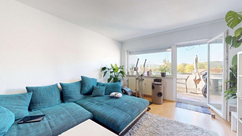 Wohn-Esszimmer Etagenwohnung Bruchsal