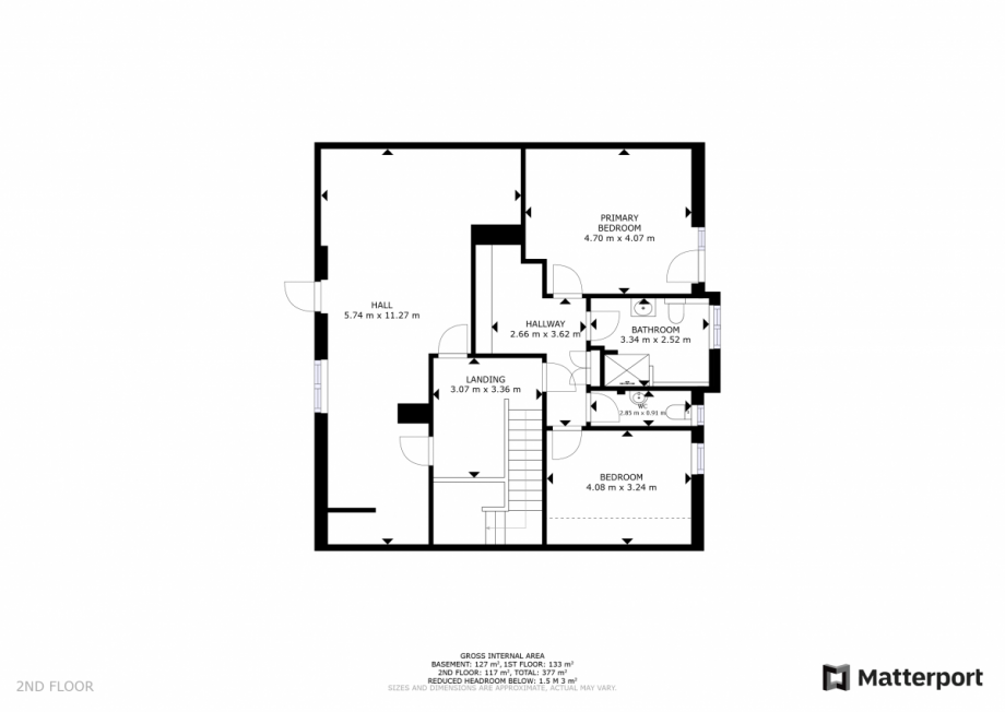 Grundriss OG Einfamilienhaus Eschelbronn
