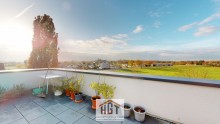 Terrasse Traumhafte Penthousewohnung mit gro�er Dachterrasse in Neuthard!