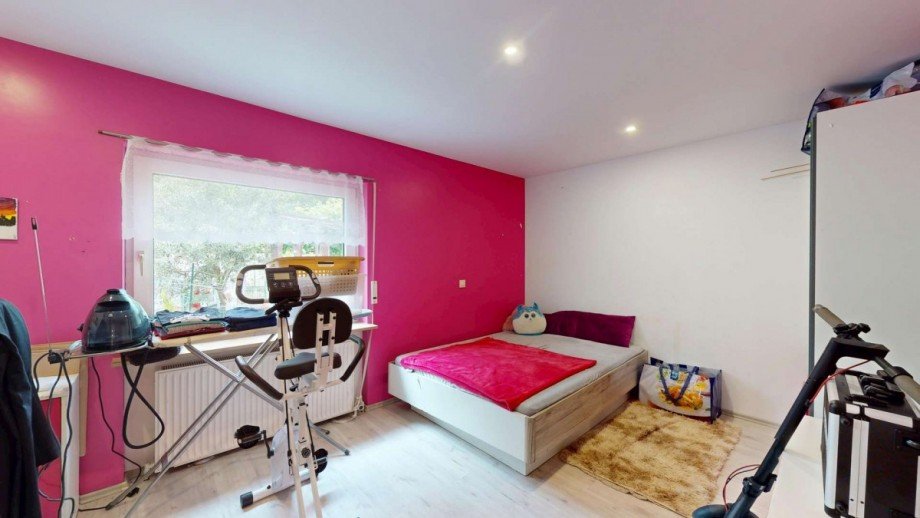 Schlafzimmer Einfamilienhaus Gondelsheim