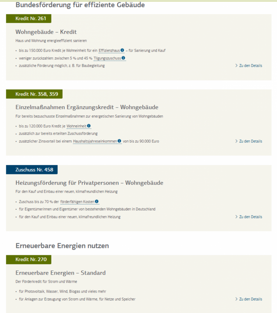 KfW Kredite Bundesf�rderung f�r Effiziente Geb�ude Haus Karlsruhe