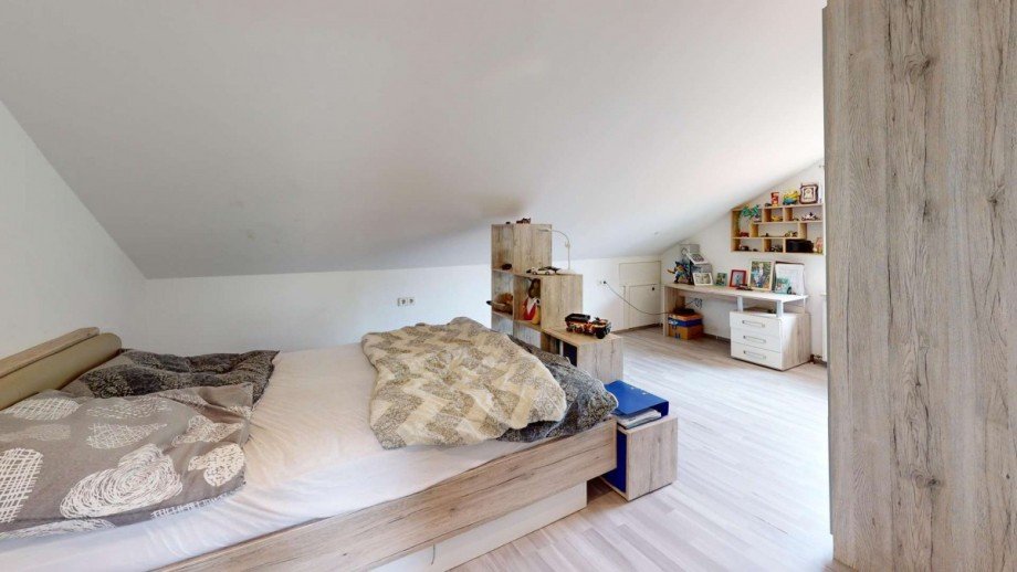 Schlafzimmer Einfamilienhaus Gondelsheim