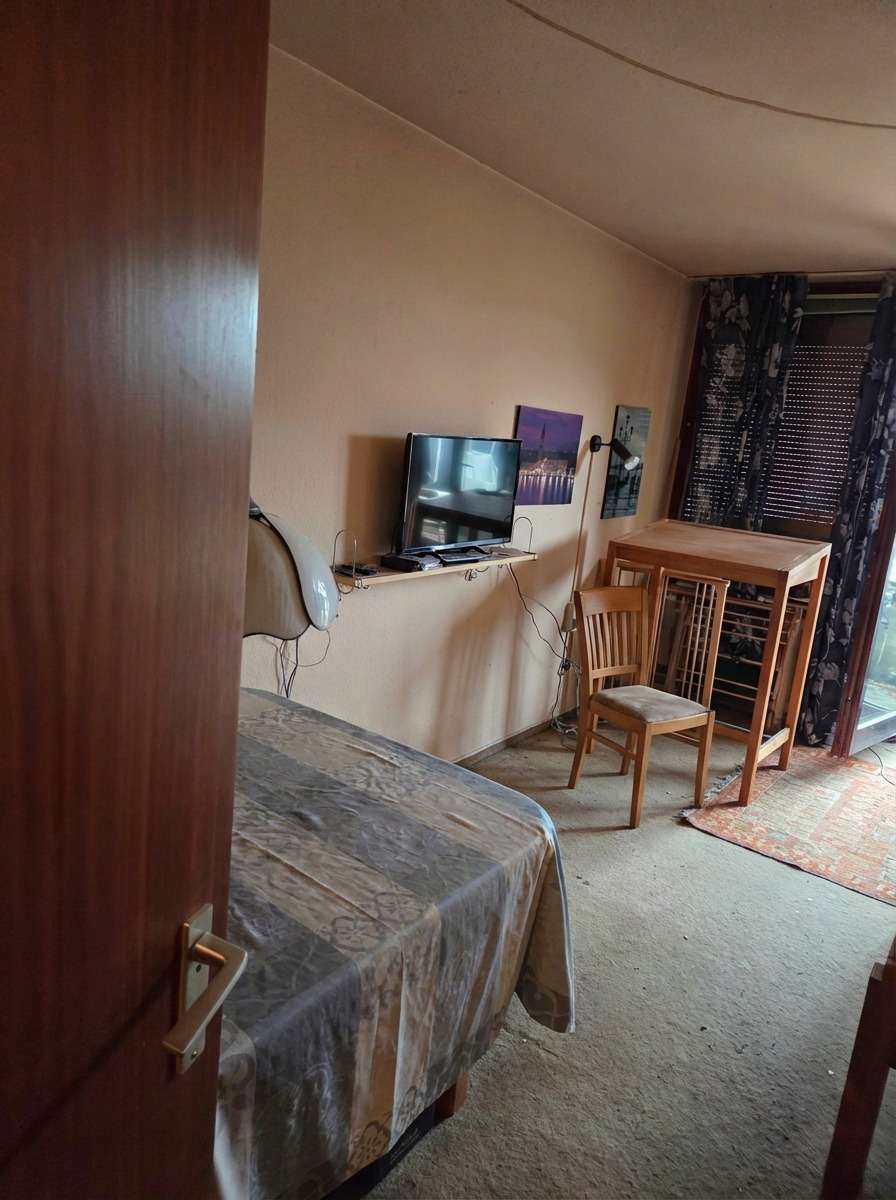 WohnSchlafzimmer Terrassenwohnung Baiersbronn