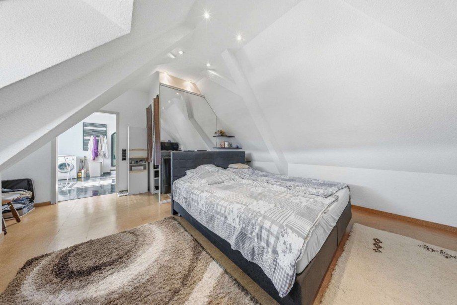 Schlafzimmer Maisonettewohnung Bretten