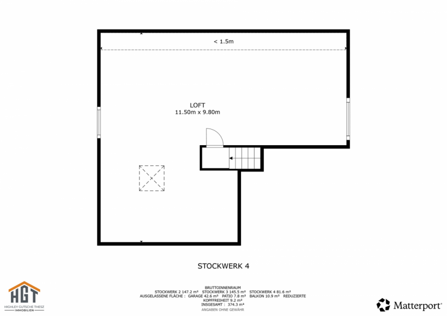 Grundriss DG Zweifamilienhaus Kraichtal
