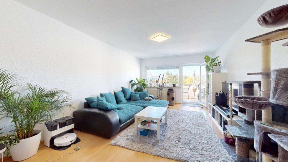 Wohn-Esszimmer Etagenwohnung Bruchsal