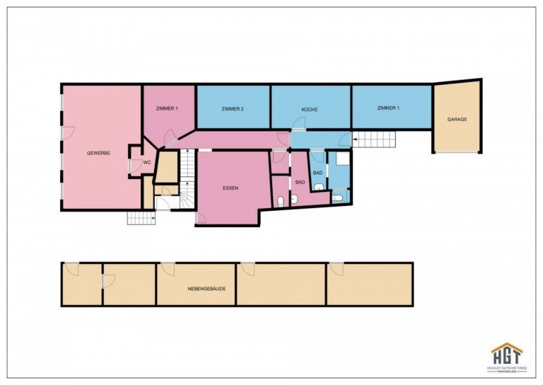 EG Neulingen Mehrfamilienhaus POVISIONSFREIE! Mehrfamilienhaus mit Gewerbe und Lager! �ber 8,40 % Rendite in G�brichen