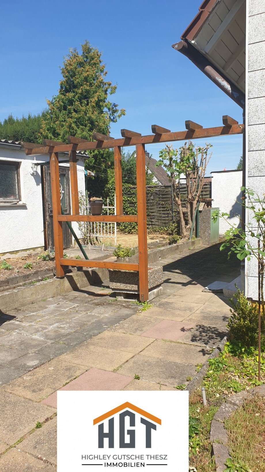 Garten Doppelhaush�lfte Landau