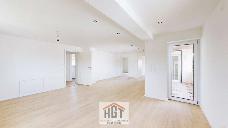 Wohn-Esszimmer Bruchsal Etagenwohnung Kernsaniert! Moderne 3-Zimmer-Wohnung mit Balkon & Einbauk�che in Bruchsal zur Miete