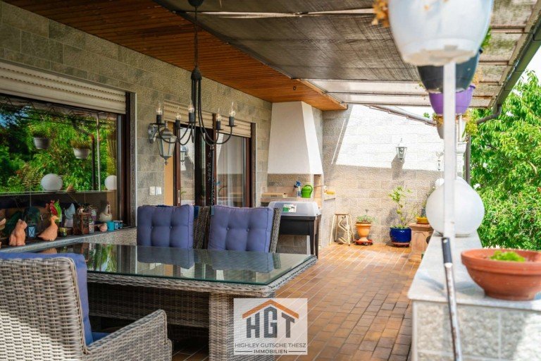 Terrasse mit Grill Philippsburg Haus Viel Wohnraum in Rheinsheim -Top Preis-Leistungs-Verh�ltnis + gute Energieeffizienz!