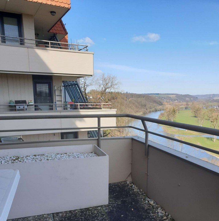 Balkon3 Bad Wimpfen Wohnung Kapitalanleger und Pendler aufgepasst! m�bliertes Apartment in bevorzugter Lage am Neckarufer