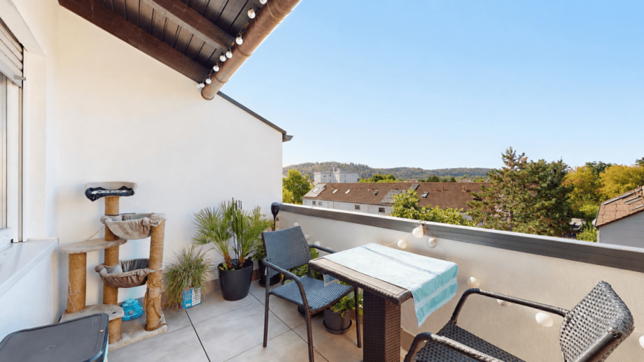 Balkon Etagenwohnung Bruchsal