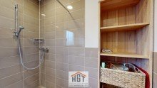 Barrierefreie Dusche RESERVIERT !!! barrierefreier Bungalow mit bester Energieeffizienz A+ in �lbronn zur Vermietung!