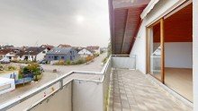5 Sch�ne 2,5 Zimmer-Dachgeschosswohnung mit PKW Stellplatz und Balkon in Karlsdorf-Neuthard