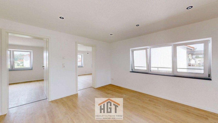 Wohnzimmer Etagenwohnung Bruchsal