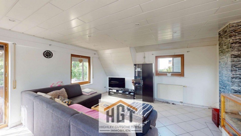 Wohnzimmer OG Wohnung Einfamilienhaus Knittlingen