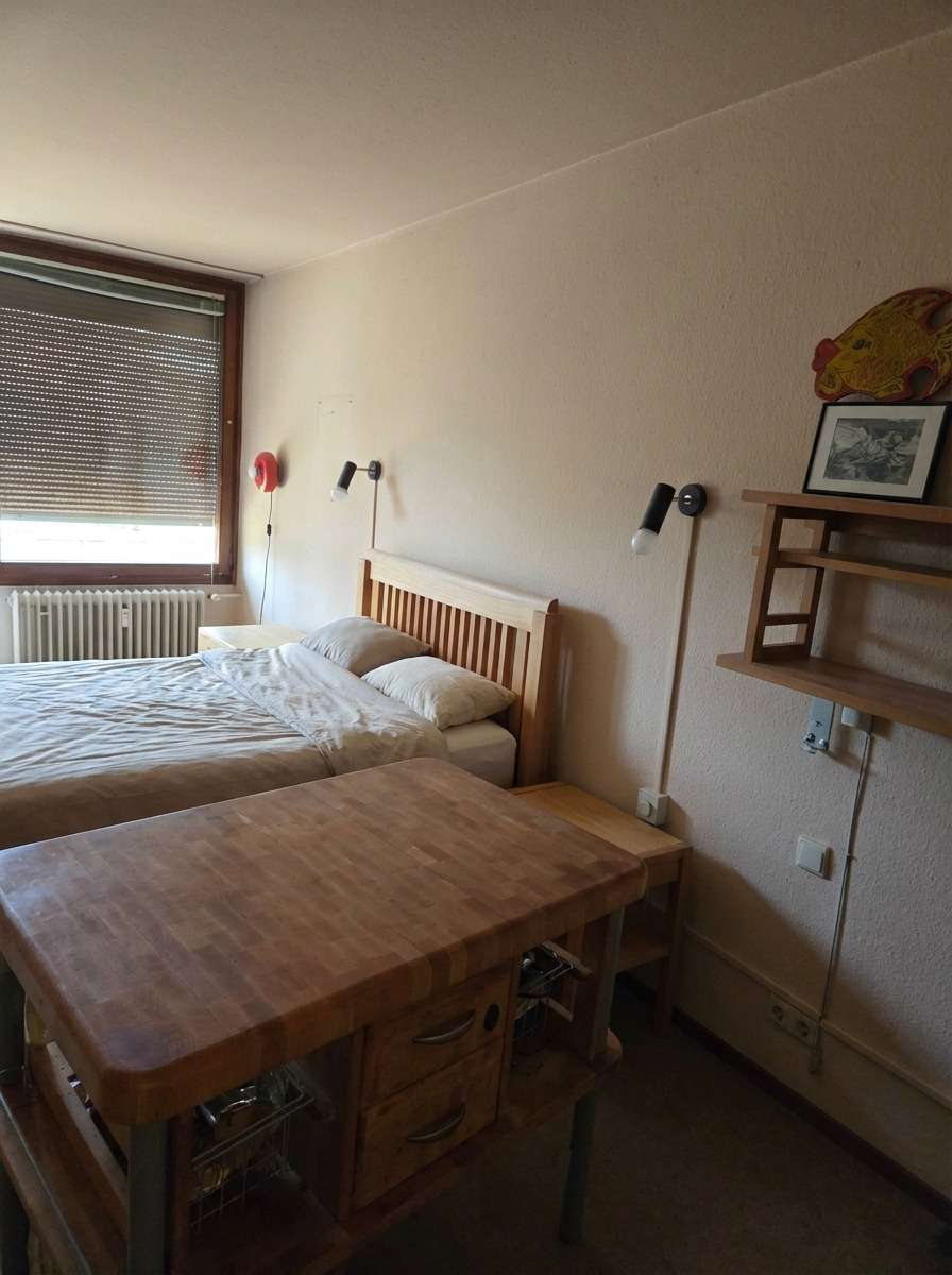 Schlafbereich Terrassenwohnung Baiersbronn