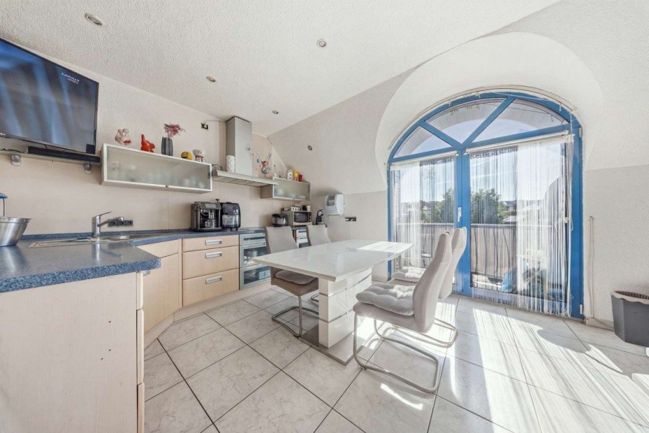 K�che-Esszimmer Maisonettewohnung Bretten