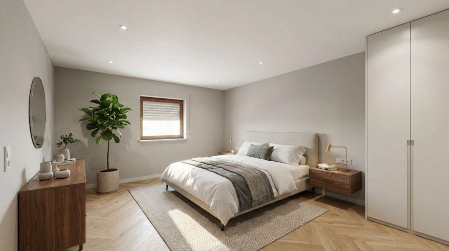 Gondelsheim Schlafzimmer Staging-Variante Haus Gondelsheim