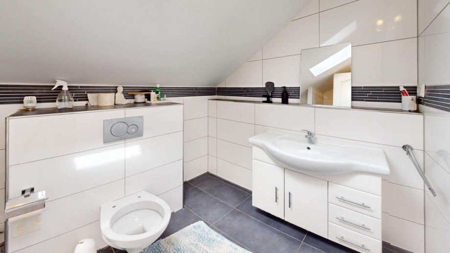 Badezimmer Einfamilienhaus Gondelsheim