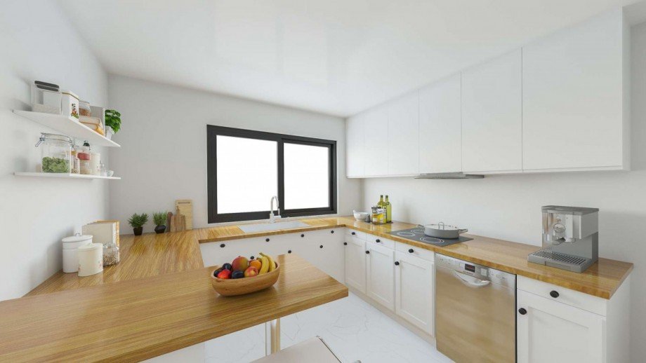 K�che (Staging-Bild) Wohnung Bruchsal